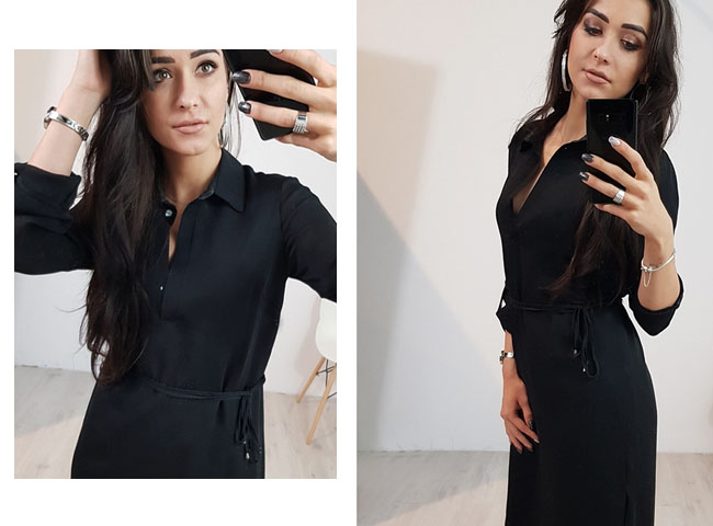 Jak ubrać się na koncert - klasyczna czarna sukienka ZULA to elegancka i szykowna opcja